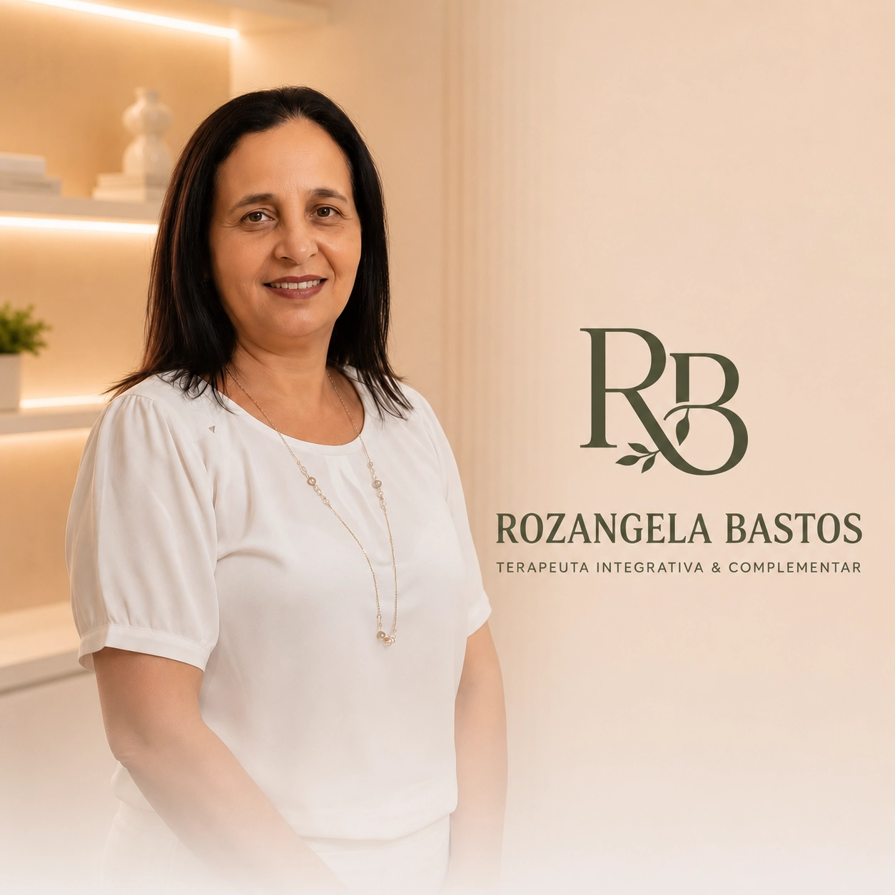 Banner Integrativalegante de profissional de Terapeuta Integrativa e Complementar no Balneário Ponta da Fruta em Vila V em ambiente sofisticado